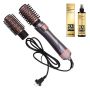 Enzo 759 Hot Air Brush Styler + Noviq Heat Spray 250ML