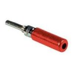 Banana Plugs Solderless - Red