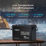 Renogy 12.8V 200AH MINI Deep Cycle Lithium Lron Phosphate Battery For