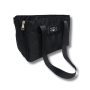 Doggy Carry Bag - Black Noir Canvas
