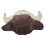 Travel Pillow Set With Mask Buffalo