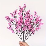 1PC Bouquet Of 30 Artificial Flowers Baby Breathing Pink Simulated Sky Star Flower Bouquet Fake Silk Flower Realistic Touch Suit