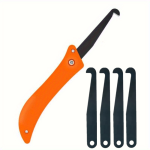 Professional Grout Removal Tool - Durable Folding Hook Knife For Tile Joints & Corners Ideal For Kitchen Bathroom Bedroom - No P
