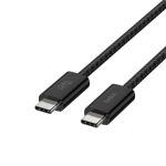 Belkin Boostcharge Usb-c Braided Cable 1.5M 240 Watt Cable 2 Pack Black