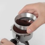 Coffee Accessories Catcher Ring Anti-fly Powder Ring Black