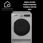 Smeg Silver Freestanding Tumble Dryer - 8KG