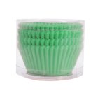 Dark Green Cupcake Casings Pvc Pack Of 80