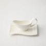 Galateo - Square Gravy Boat With Saucer