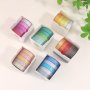 5 Rolls Boxed Macaroon Color Golden Onion Washi Tape Creative Exquisite Student DIY Hand Account Decoration Material Glitter Powder Tape