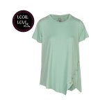 Gelato Roma Button Top - Mint L