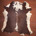 As Grade Nguni Hide 218 Brown white XL - Extra Large Brown white Panelled
