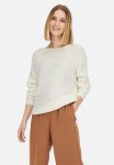 Jacqueline De Yong Viva Long Sleeve Open Back Pullover - Cloud Dancer