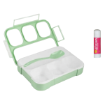 4 Compartment Lunch Box With Added Lip Ice