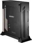 Lian Li Lian-li PC-O6SX Wall-mountable Open To Air Case With Tempered Glass Side Panel 484X515X148MM Slim All Black