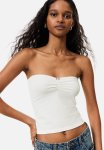 Cotton Tube Top - White