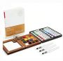5PCS MINI Watercolor Paint Setportable Travelwith Sketchbook