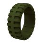 9MM Tyre Tread Silicone Rings-army Green
