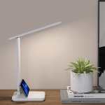 Lenny Rechargeable Folding Desk Lamp Black Or White - White