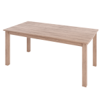Charlie Classic Table - 1800MML X 900MMW X 750MMH Pine In Chestnut Finish