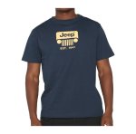 Jeep Grille Icon Mens T-shirts Navy