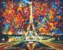 Paint By Numbers Premium Diy Kit_ 40CM X 50CM - Eiffel Tower YXYH-200