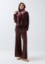 Viscose Blend Wide Leg Pants