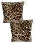 Scatter Cushion Cover - Animal Print - Giraffe