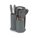 19 Piece Cooking Utensils Set Grey