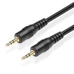 Tnp 2.5MM Audio Cable 6 Ft - 2.5MM Trs Cable Male To Male Aux Stereo Audio Adapter Jack Subminiature - Gold Plated Connector Wir