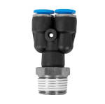 AirCraft Pu Hose Fitting Y Joint 6MM-3 8" M