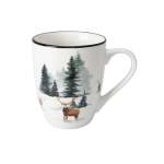 Mug Porcelain 320ML 8.5X10CM Reindeer