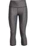 Women's Heatgear Armour Hi-rise Capris - Charcoal Light Heather LG