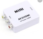 MINI Av To HDMI 1080P Converter – Unboxed damaged Packaging
