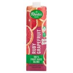Rhodes Ruby Grapefruit 100% Fruit Juice Blend 1L