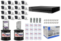 Hilook 16CH Cctv Kit With Zatech Cables 2TB Hdd And Accessories