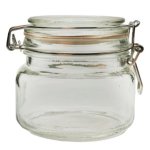 Pickle Cliptop Jar 9X9 Cm 500 Ml