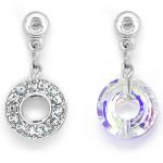Silver Tone Asymmetrical Earrings