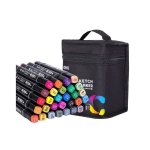 Deli 30 Color Sketch Marker Dual Tip Set