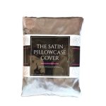 2 Pack Satin Pillowcase Cover - Metallic Standard Fit - Grey