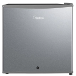Midea 43L Silver Single Door Bar Fridge HS-65LN