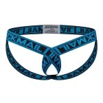 Jockmail- Pouchless Jockstrap Blue