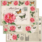 Deco Print Kitchen Set Papilion Pink