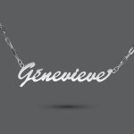 Sterling Silver Large Necklace