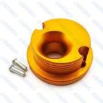 Race Anodized Cone Air Filter Adaptor -gold