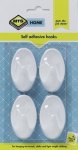 Home Hook Oval Pvc White Large P 4