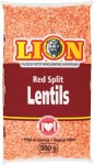 Red Lentils Split