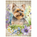 Deco Print Spring Yorkie