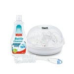 Nuk Cleaning Bundle With 500ML Cleanser - Blue Brush