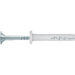 Nyl Hammer-in Fixing 6X80MM + Csk Head X10 -bag