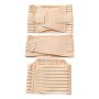 3-IN-1 Post Partum Belly Band Wrap Set Body Shaper-black Size:l